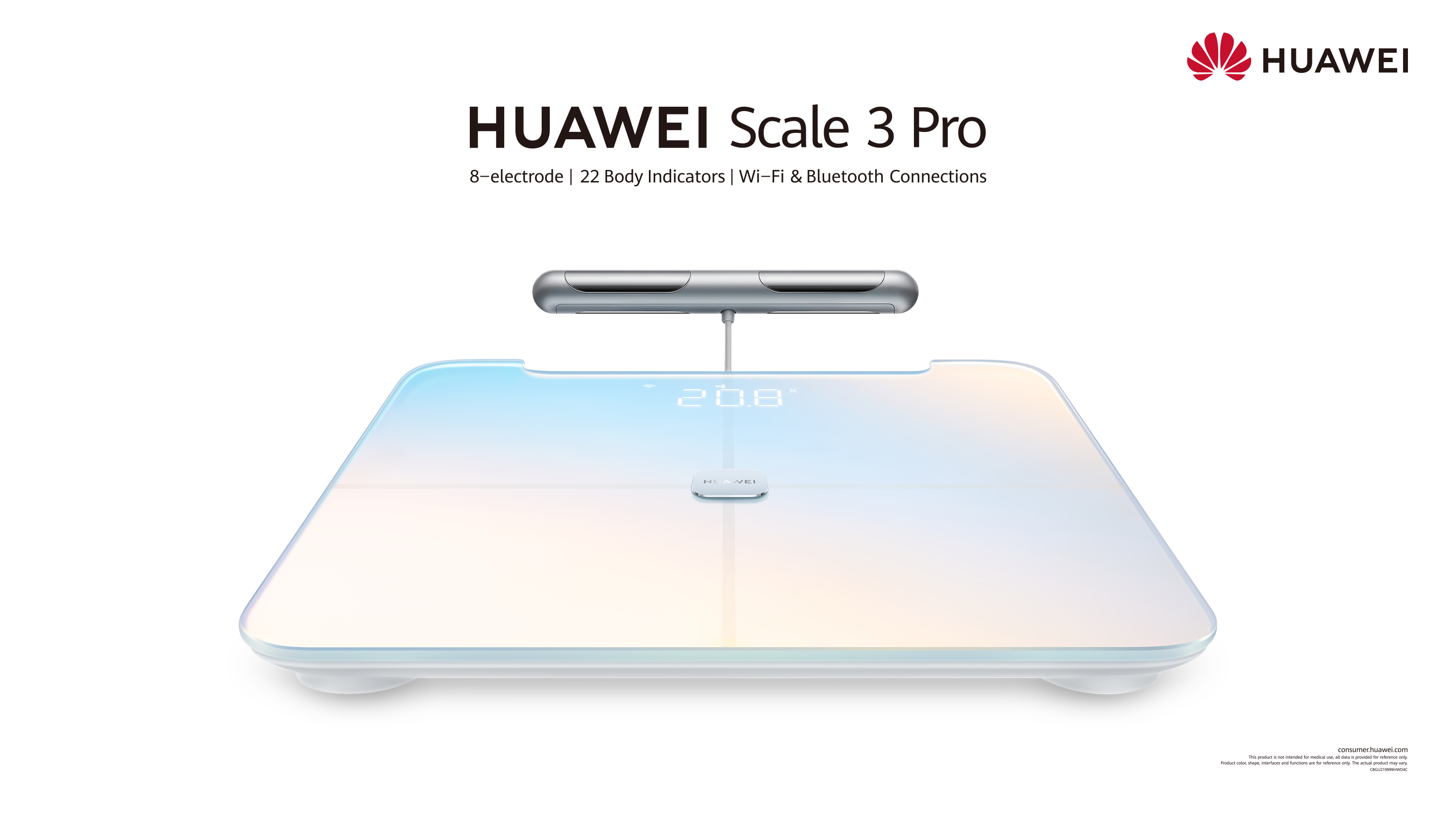 В Россию прибыли умные весы Huawei Scale 3 Pro с повышенной точностью .